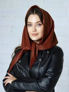 Кожаный шарф