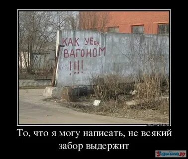Написала на заборе соседа