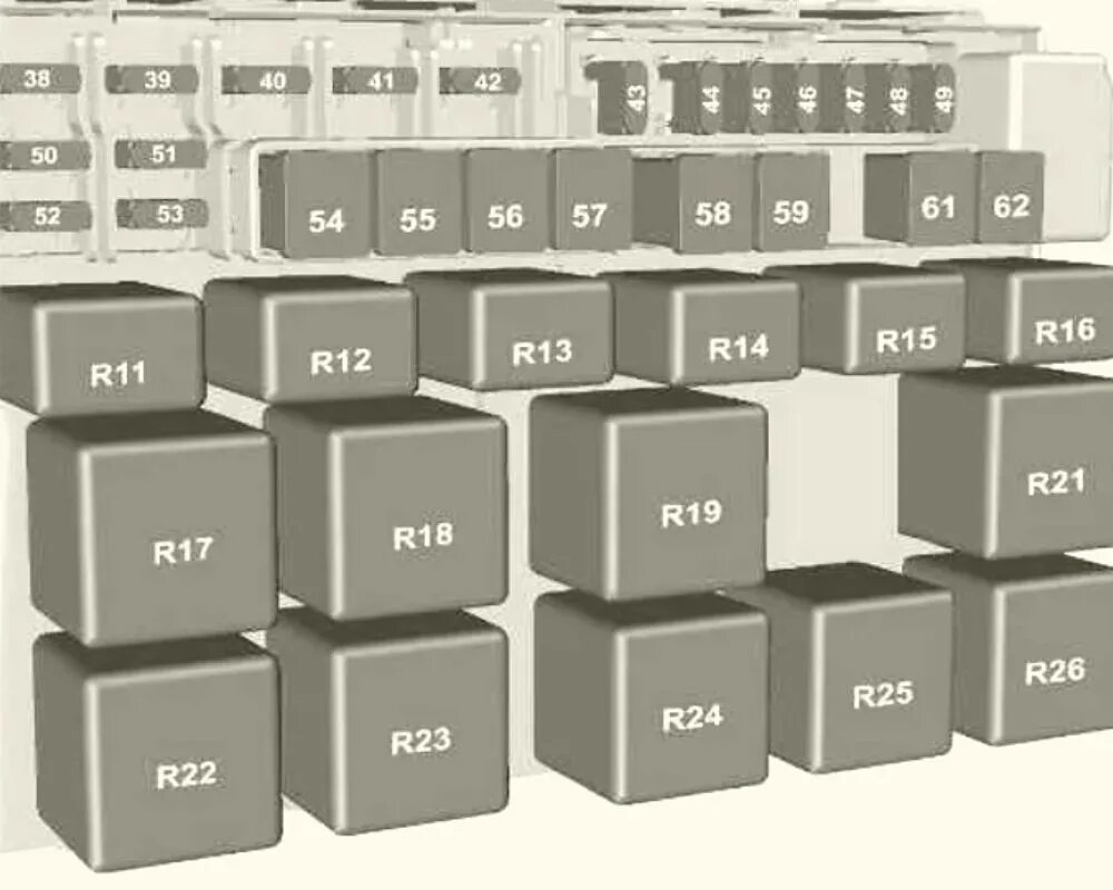 Схема предохранителей и реле Ford Transit 2006-2013. Блок предохранителей Форд Транзит 2013. Блок реле Форд Транзит 2006. Схема предохранителей Форд Транзит 2006-2013.