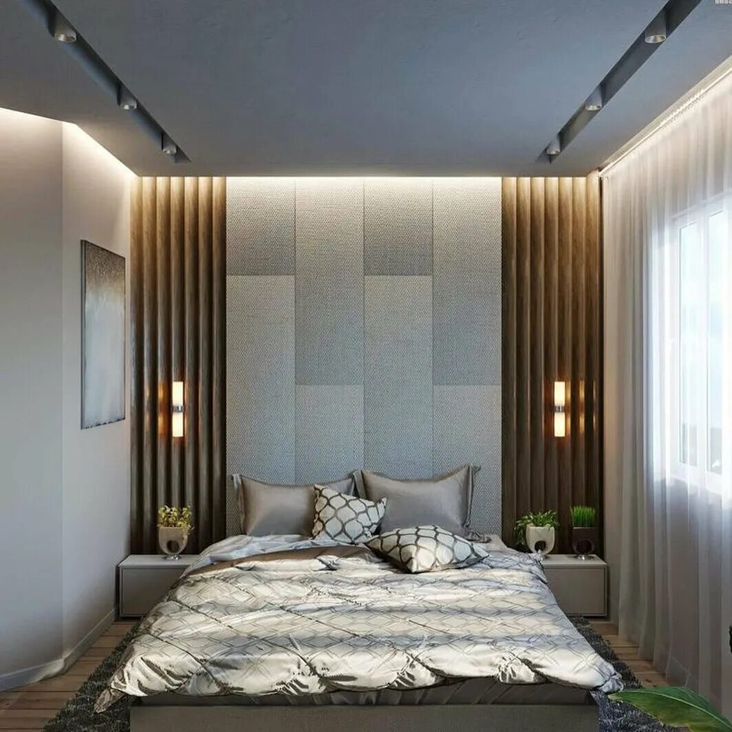 Потолок в спальне. Спальня в современном стиле. Спальнаяв современном стиле. Дизайнерская спальня.