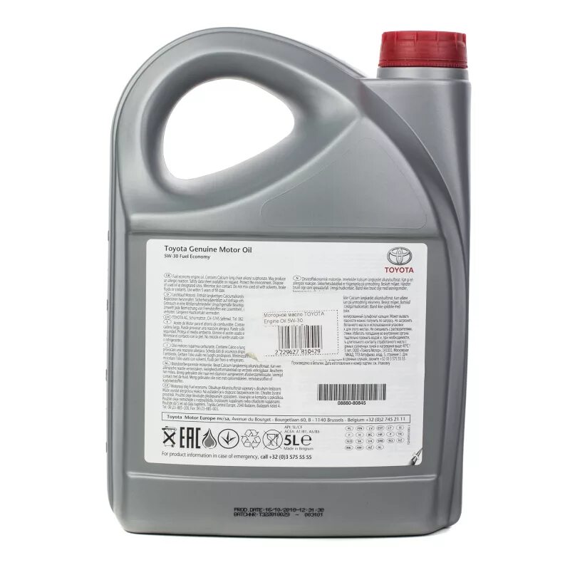 Oil 5w30. Тойота 5w30 fe (европа) 5л (08880-80845). тойота 5w30 5л. 08880-80845 масло моторное toyota 5w30 fuel economy 5л eu. тойота 5w30 5л артикул.