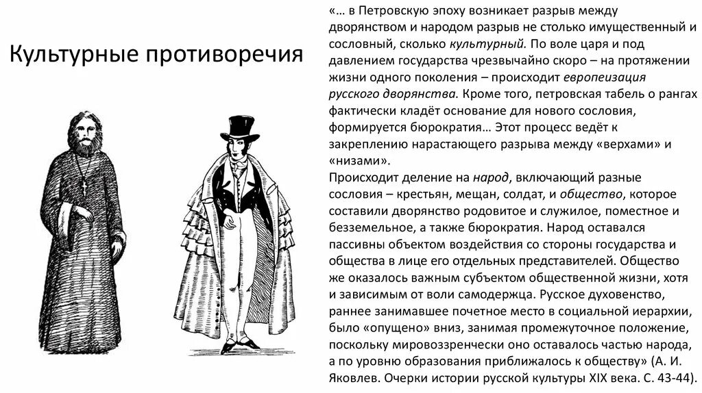 Как изменилось положение знатных