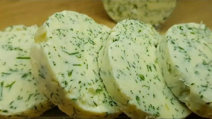 Чесночное масло с укропом