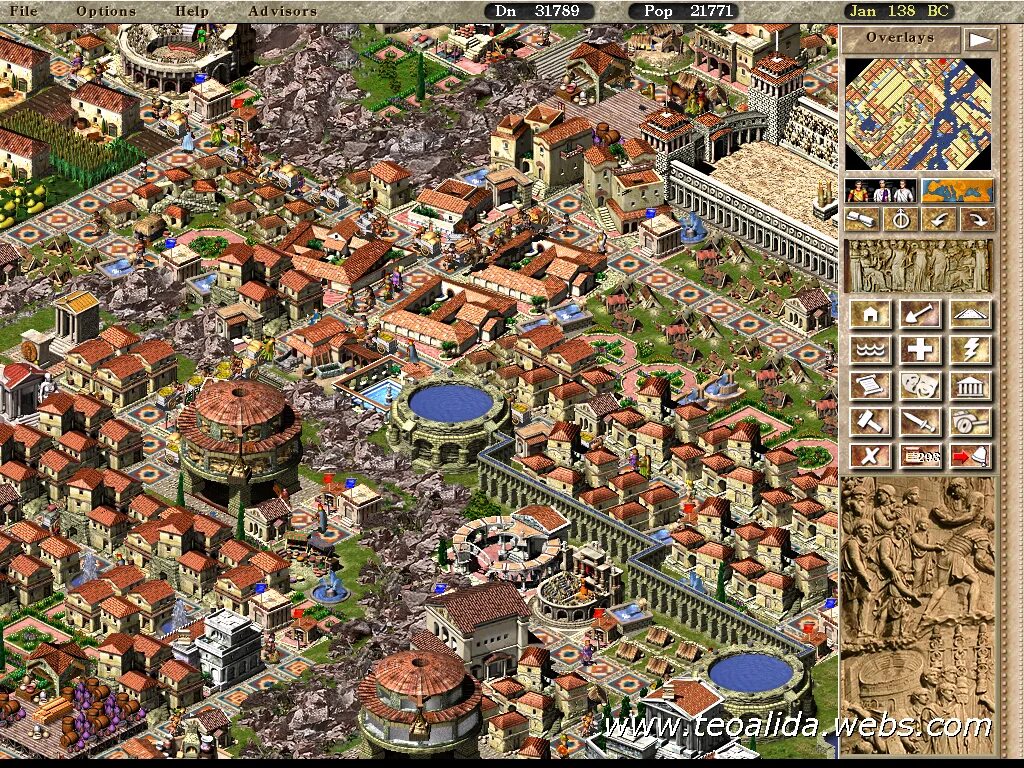 Caesar 3. Caesar 3 City Project.