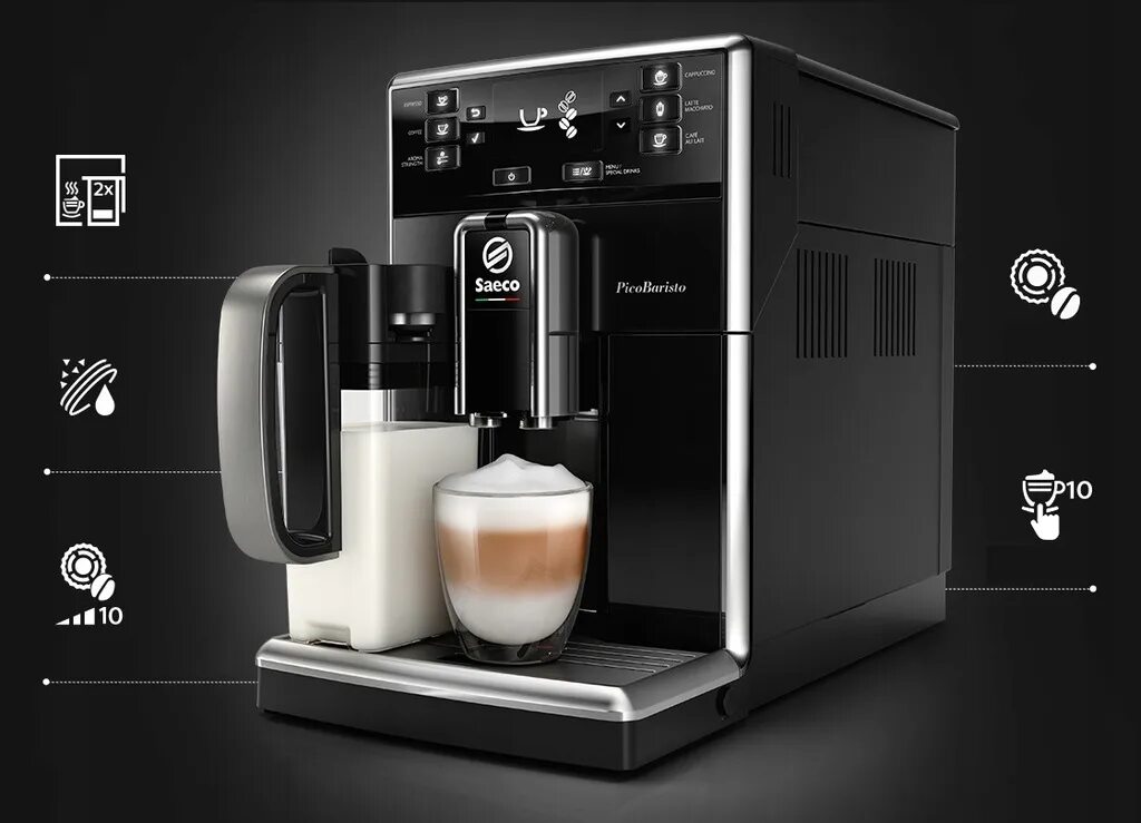 Perfetto кофемашины. Кофемашина Saeco PICOBARISTO Deluxe. Кофемашина Saeco Pico Barista. Кофемашина Саеко Пико бариста. Philips Saeco кофемашина SM /10.