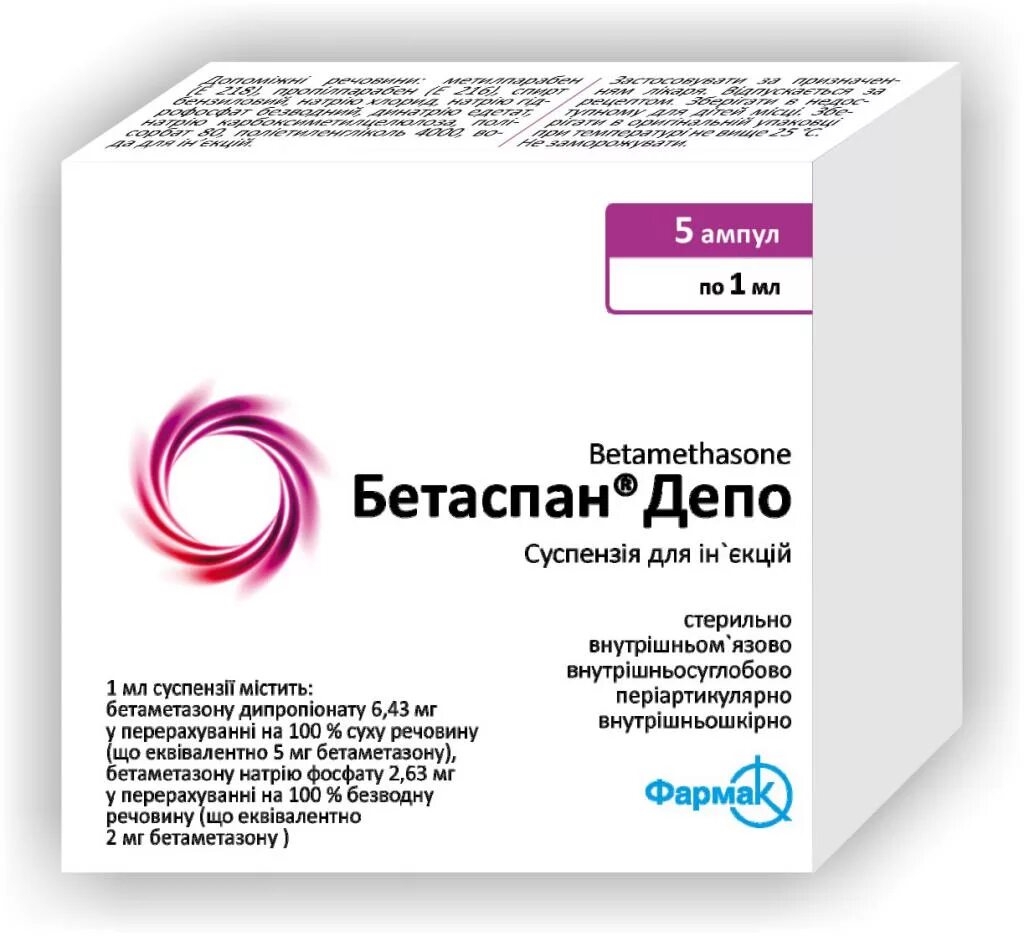 Заменитель уколов дипроспан. Бетаспан депо сусп д/ин 1мл 5. Бетаспан депо сусп д/ин 7мг/мл 1мл №1. Бетаспан депо суспензия д/ин 1мл №5 (Betamethasone, Gentamicin). Бетаспан депо, сусп. Д/инъек. 7мг/мл амп. 1мл №1.