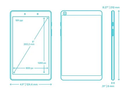 Размер tab