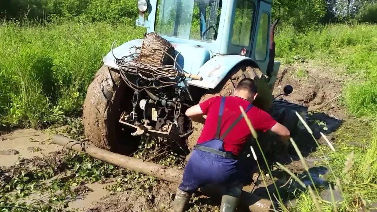 Как вытащить из болота