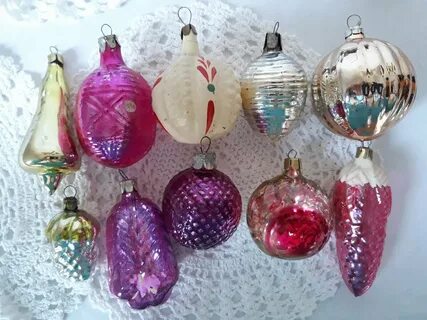 Первые стеклянные игрушки