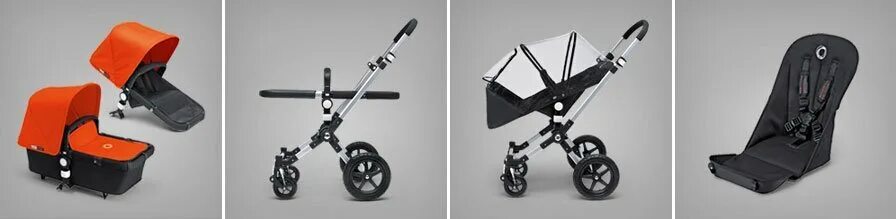 Как снять люльку бугабу фокс 5 Коляска 2 в 1 Bugaboo fox3 black/ grey melange/ sunrise red купить в Первая-Ко