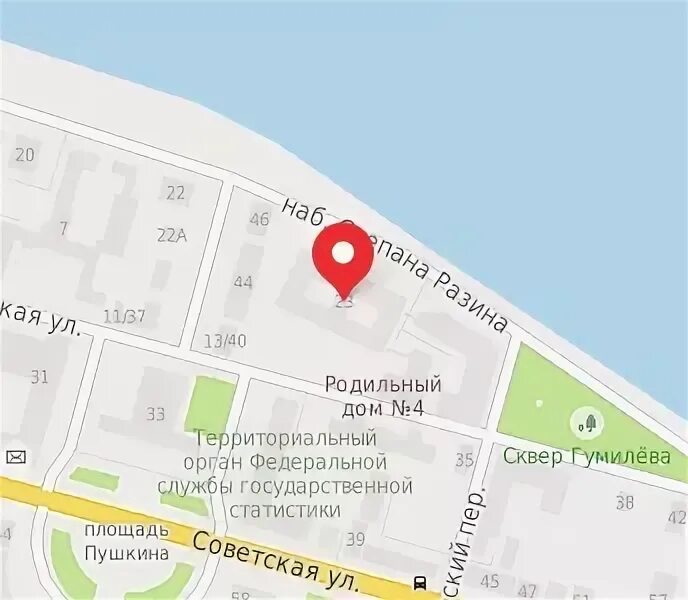 Детская областная клиническая больница Тверь, Набережная Степана Разина, 23