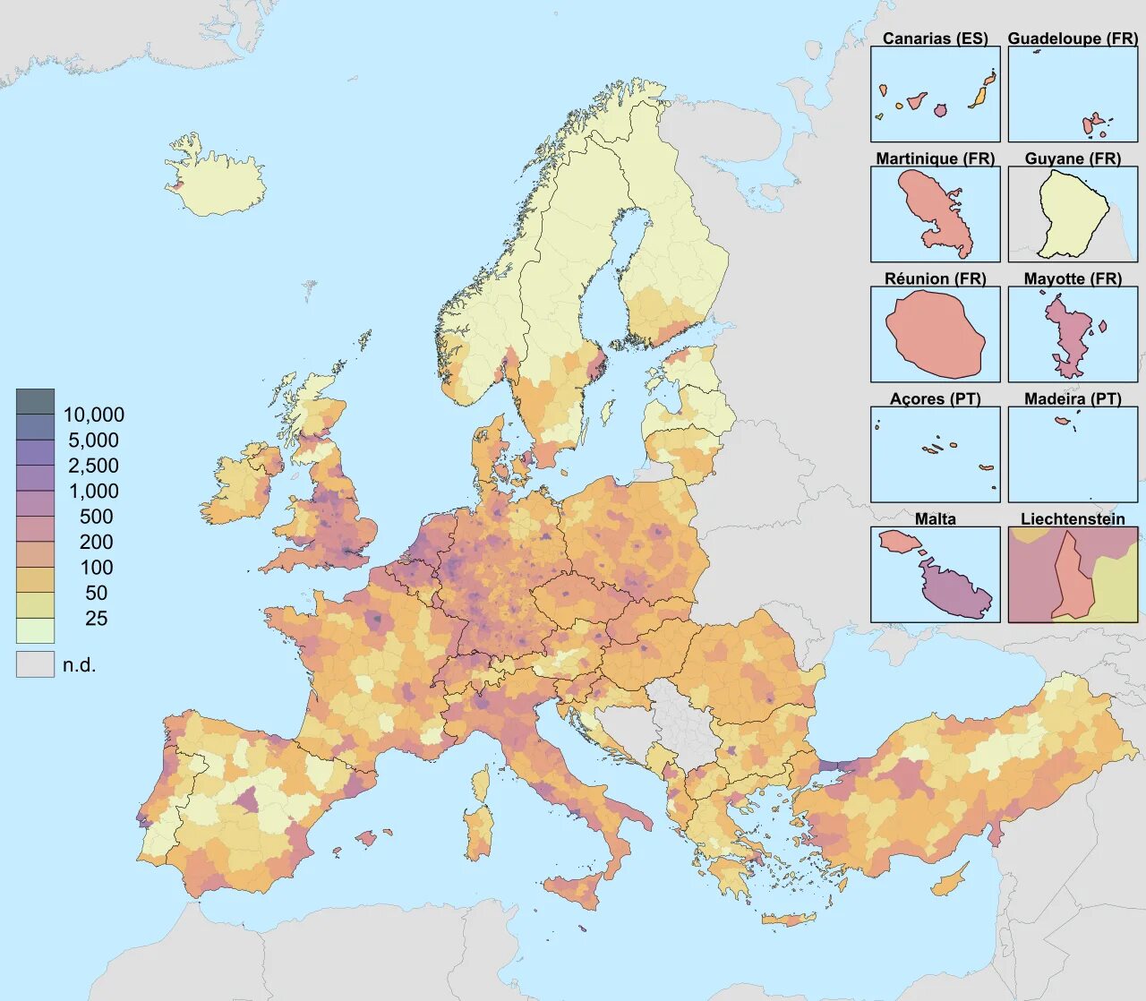 Все население европейских стран. Карта плотности населения Европы. Плотность населения стран Европы карта. Плотность населения Европы. Карта густоты населения Европы.