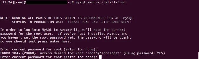 Ошибка 1045 MYSQL. Error 1045 28000 access. Localhost синоним. MYSQL_secure_installation. Error code accessdenied code