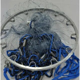 Кастинговая сеть с кольцом