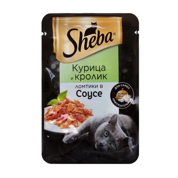 Корм для кошки курица в соусе. Шеба корм кролик. Шеба корм для кошек курица в соусе. Корм Шеба Плежер ломтики в соусе говядина/кролик 75г. Sheba корм д кошек говядина кролик.