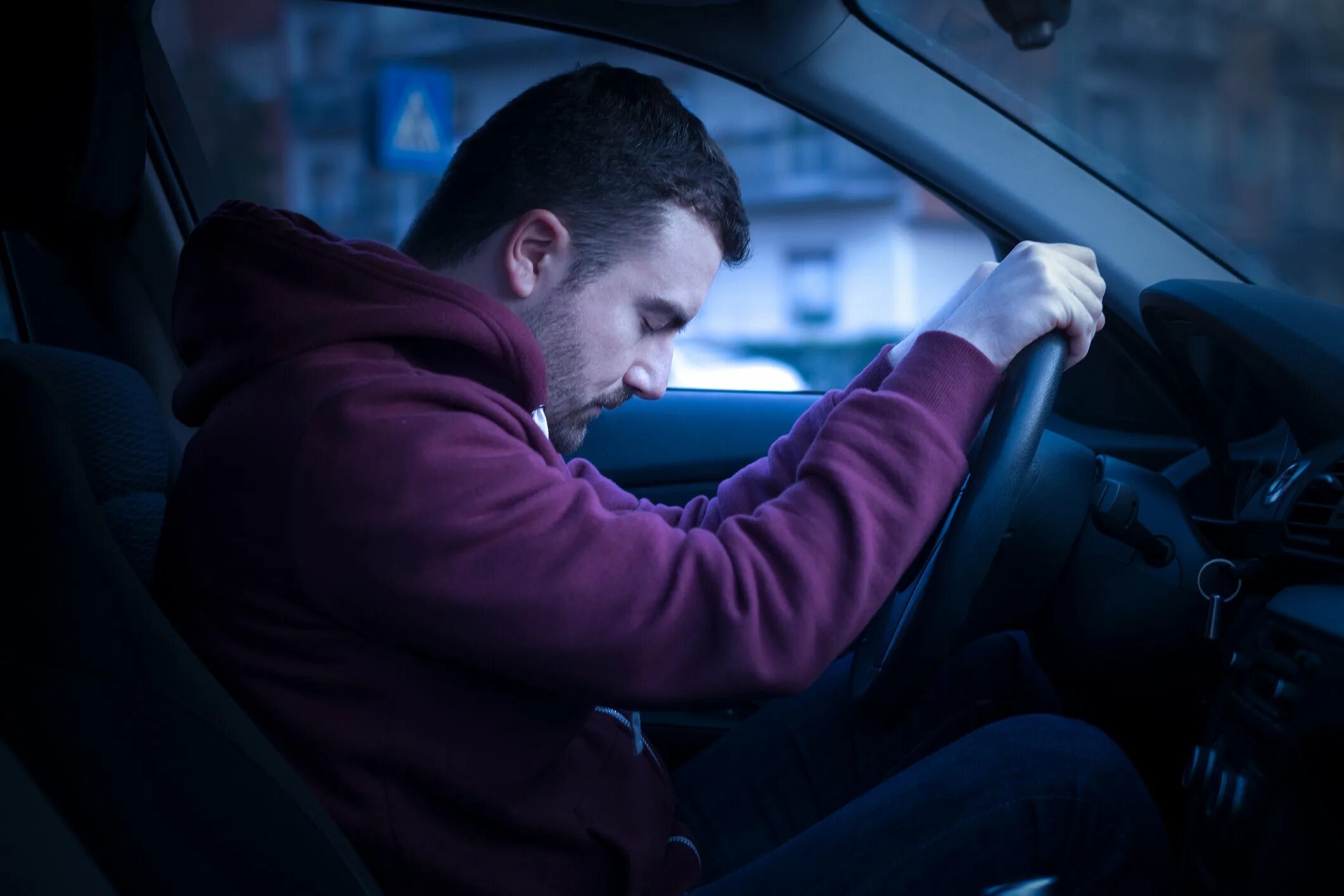 Tired driver