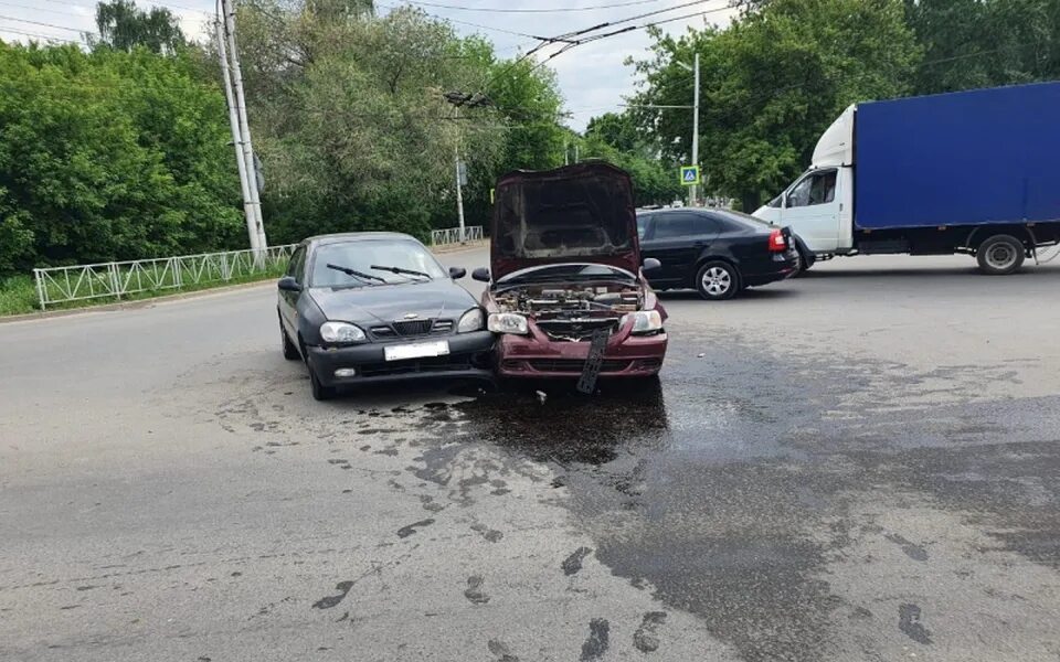 Чп в рязани сегодня. Сводки ДТП Рязань за сутки. Авария в Рязани с участием Хендай акцент.