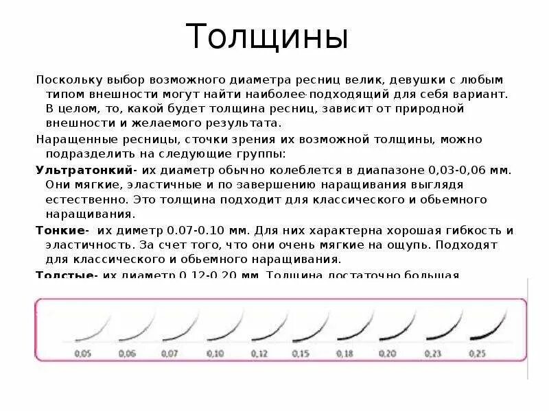 Толщина нарощенных ресниц 0.20. Толщина ресниц для наращивания 0.85. Таблица толщины ресниц для наращивания. Изгибы толщина длина ресниц. Ресницы длина и изгиб