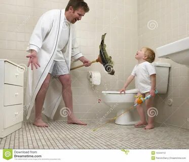 Pollard Family Blog Big Boy Bath Time: Fishing Fun With Dad And Son Stock P...