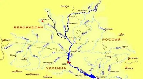 Куда впадает западная двина