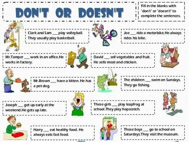 Doesn t get. Clark and sam play. don&#039;t doesn&#039;t game. children usually play volleyball в прошедшем времени. children usually play volleyball в прошедшем времени ответы.