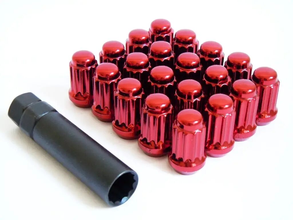 Колесные гайки вектор. Гайка колесная 801444ht/red. красные колесные гайки. гайка под спецключ. гайка 12 гранная.