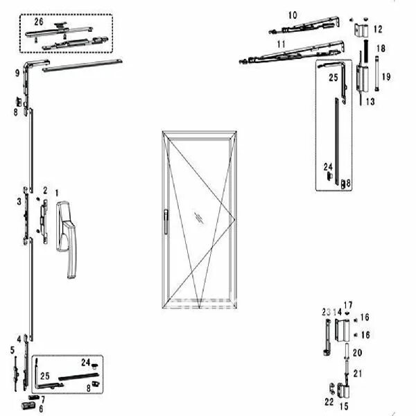Фурнитура Giesse схема поворотно откидная. Оконная фурнитура откидного поворотного окна. Схема фурнитуры балконной двери. Регулировка поворотно откидного механизма пластикового окна. Механизм пластиковой балконной двери