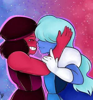 Ruby and Sapphire : Steven Universe by alexasend Rubi E Safira, Coisas Alea...