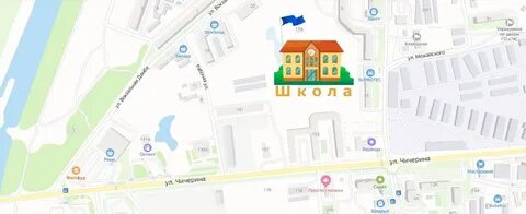 Карта новой школы