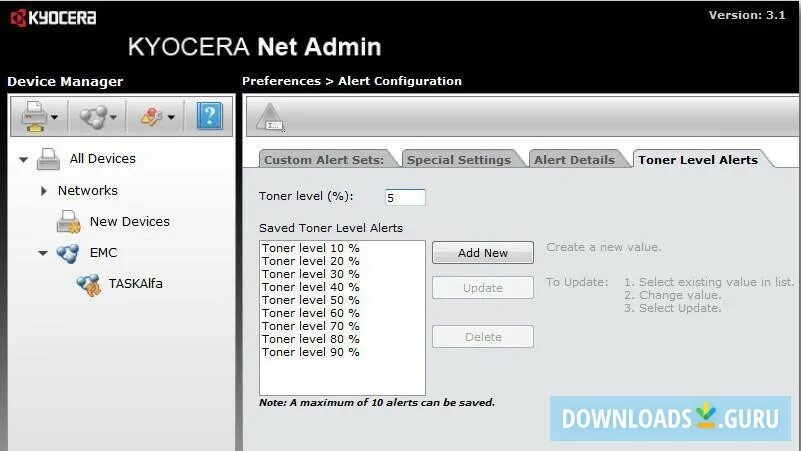 Kyocera client tool windows 10. Kyocera net Manager. Kyocera device Manager. NETADMIN. Kyonet admin.
