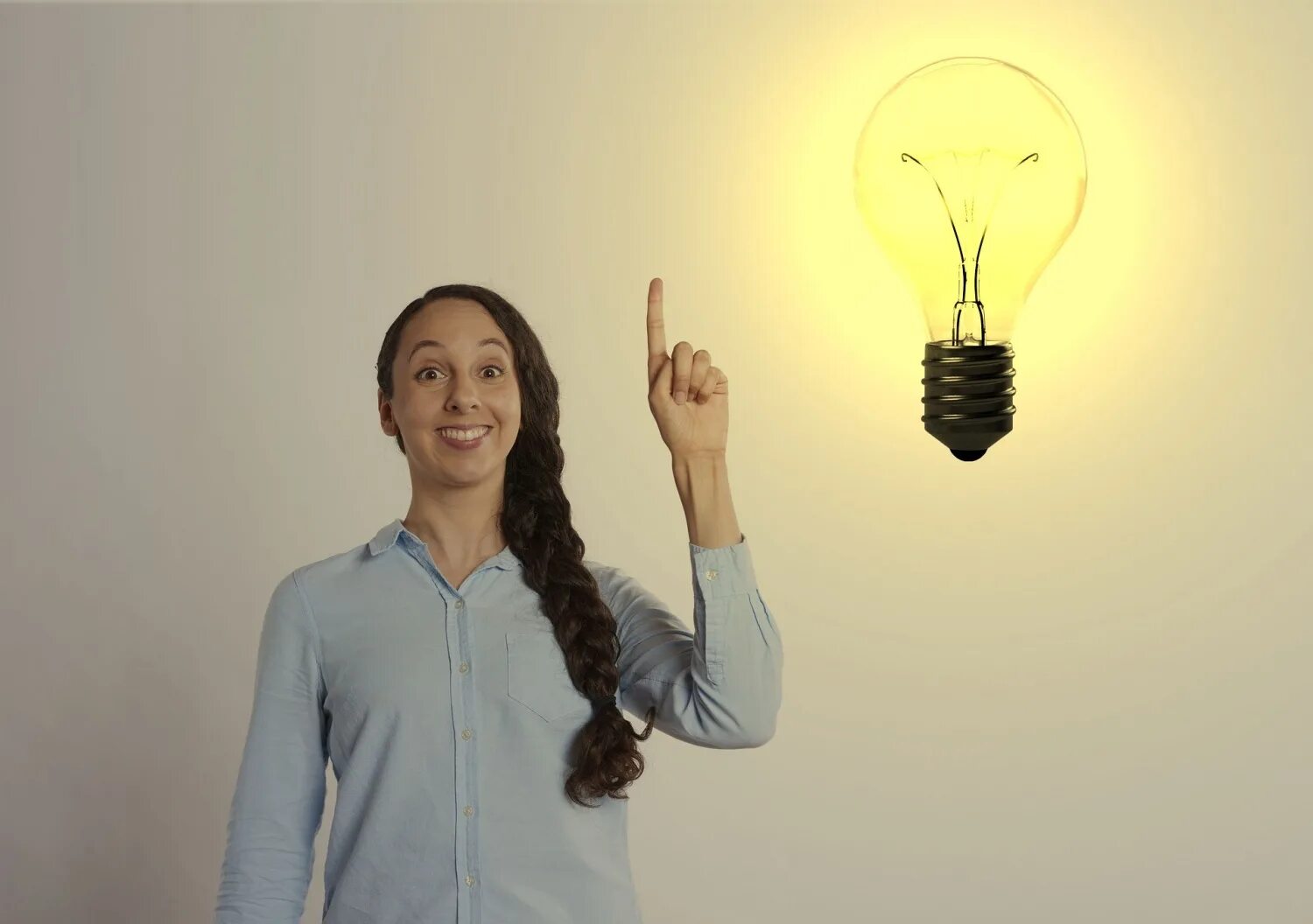 That having an idea is