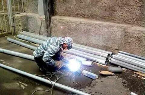 Сварка оцинкованной