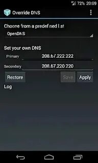 Dns хост на андроид