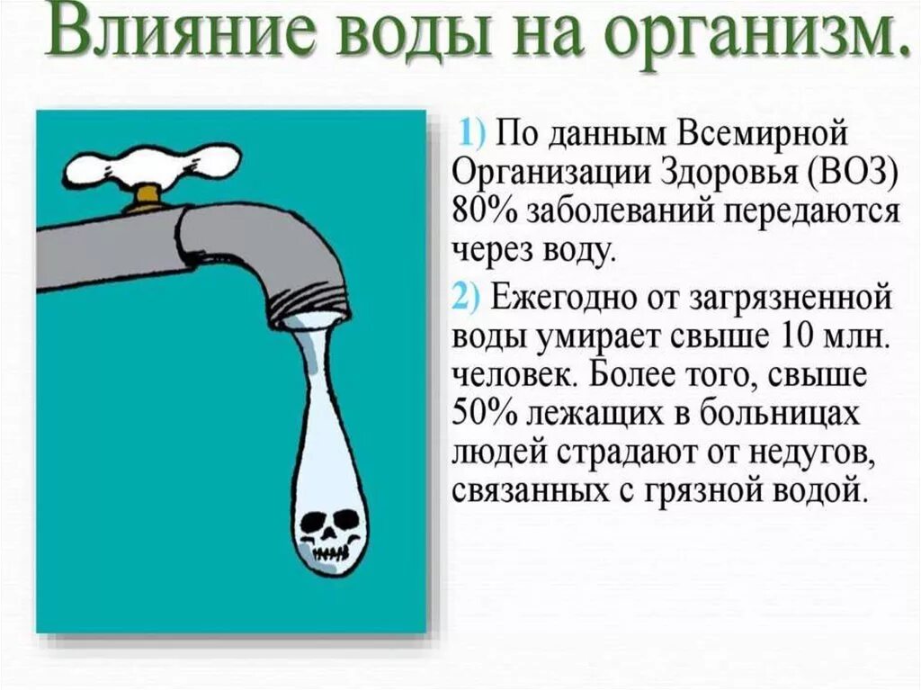 Влияние воды на организм. Загрязнение воды влияет на здоровье человека. Влияние загрязненной воды на человека. Как загрязнение воды влияет на человека.