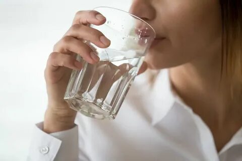 I get a glass of water
