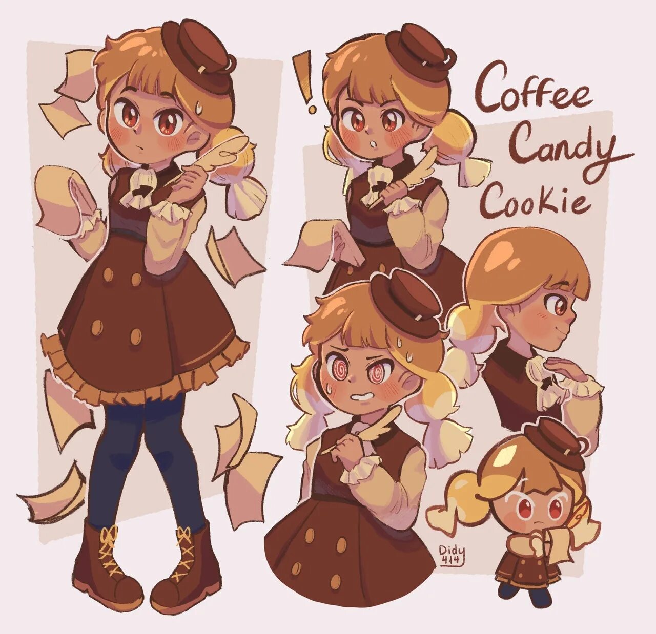 Coffee Candy cookie. Candy cookie. Paz Farchi. Candy cookie cookie