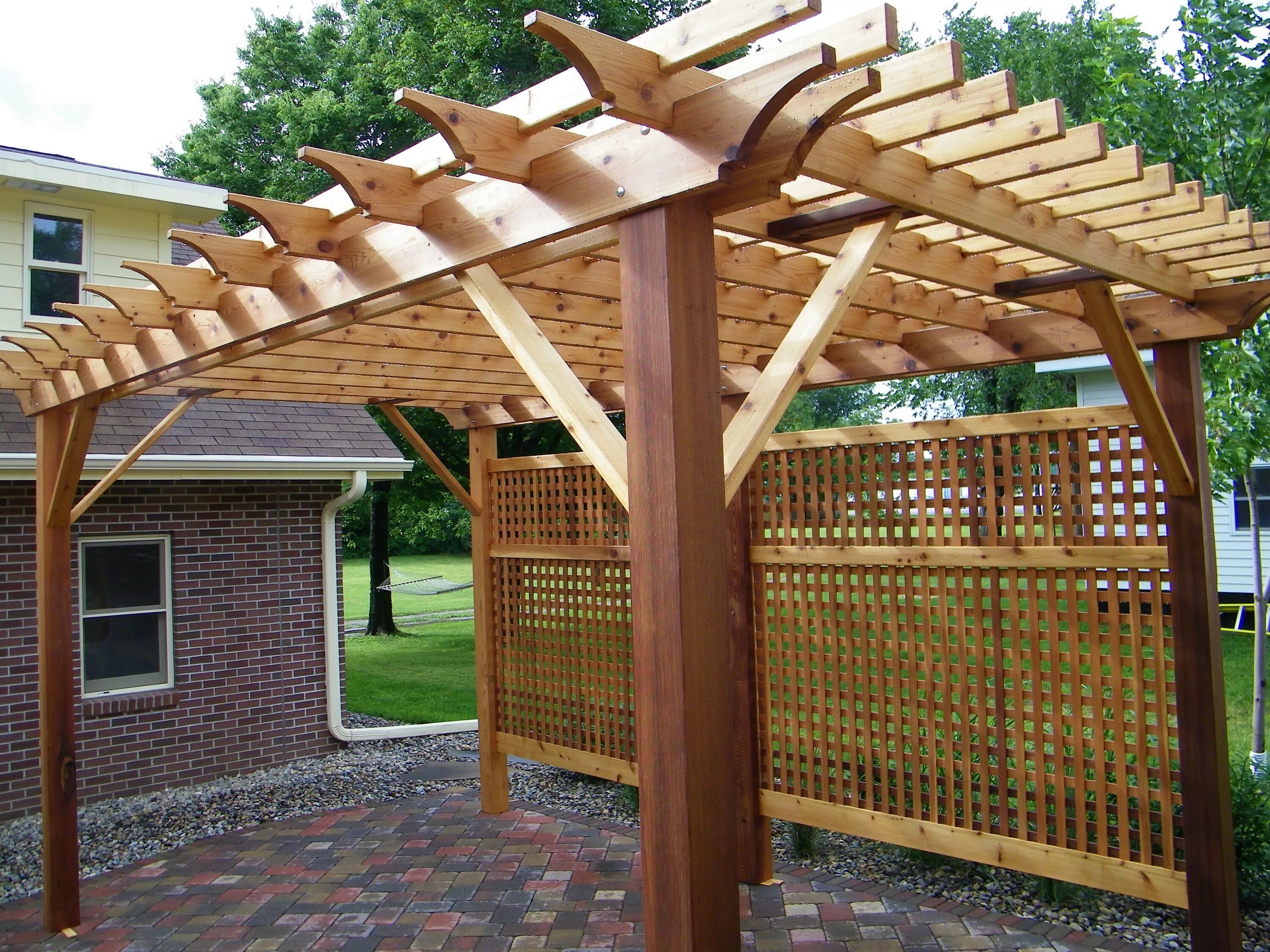 PERGOLA WIATA 3.6m x3.3m Altana Altanka Zadaszenie - 9239160788 - oficjalne arch
