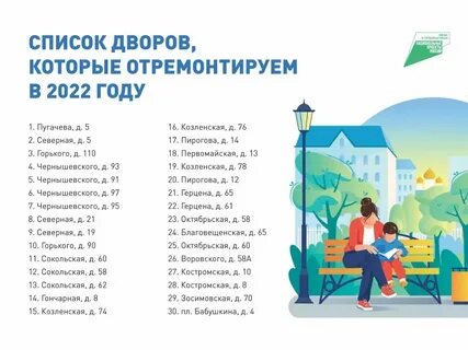Включи список маленьких