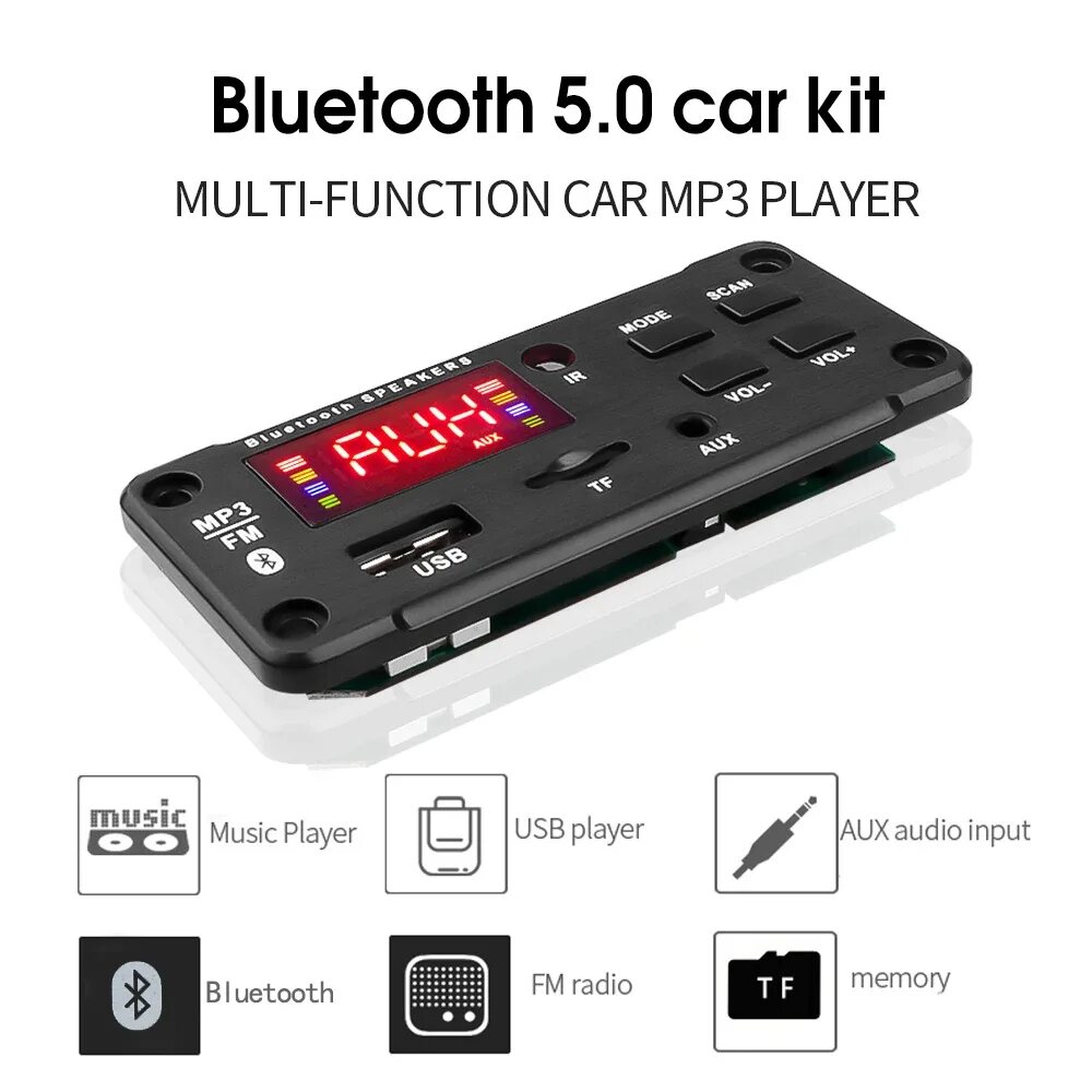 Модуль mp3 плеера mp3 usb. Mp5 USB-плеер модуль. Bluetooth 5,0 усилитель mp3 плеер Декодер плата USB aux. Автомобильный модуль платы декодирования Bluetooth mp3. (Плата mp3 декодера Bluetooth/aux/USB). Bluetooth/fm плеер с пультом управления.