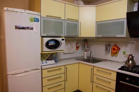 Угловая кухонный гарнитур 9 кв м