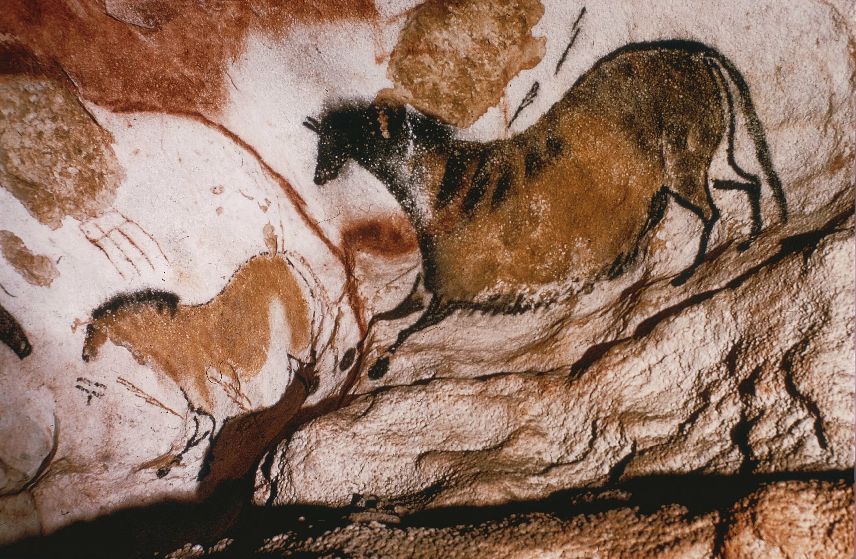 Первобытные краски. Пещера Альтамира пещера Ласко. Пещера Ласко Наскальная живопись. Пещеры Альтамира и Ласко. Пещера Альтамира поздний палеолит.