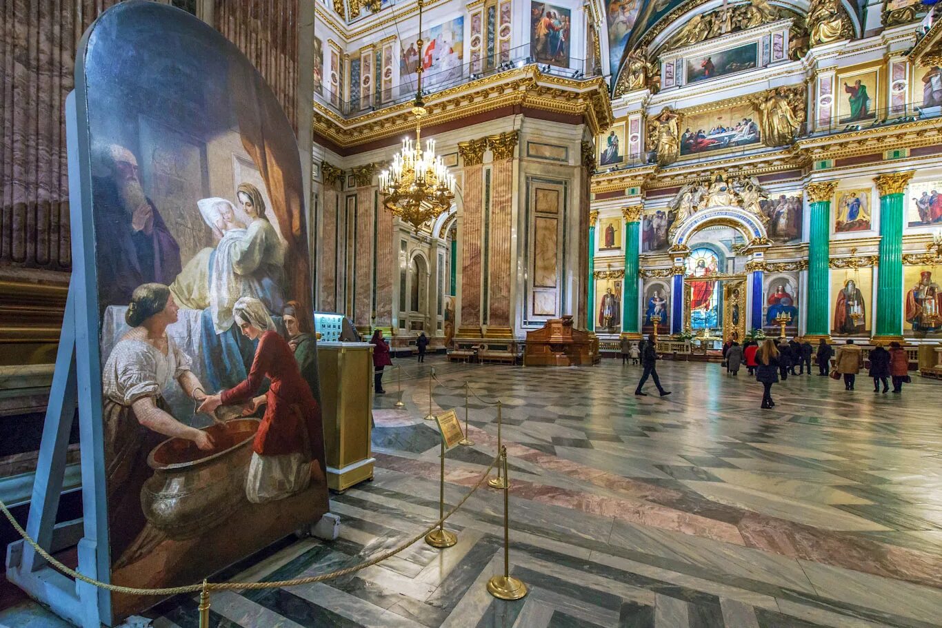 Музей Исаакиевского собора в Санкт-Петербурге.