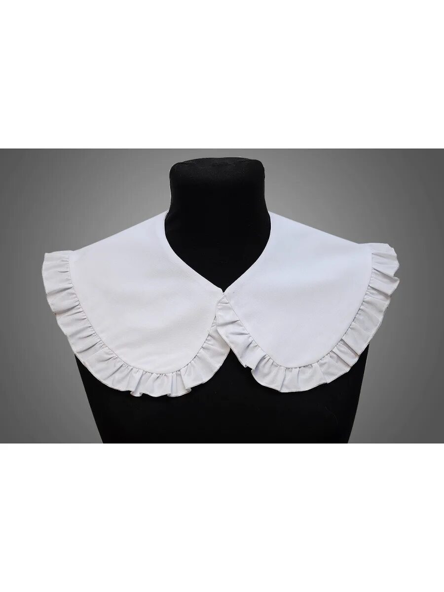 Накладные воротнички на школьную форму. Школьный воротник. Съемные воротнички. Круглый воротник. Кружевной воротник для школьной формы.