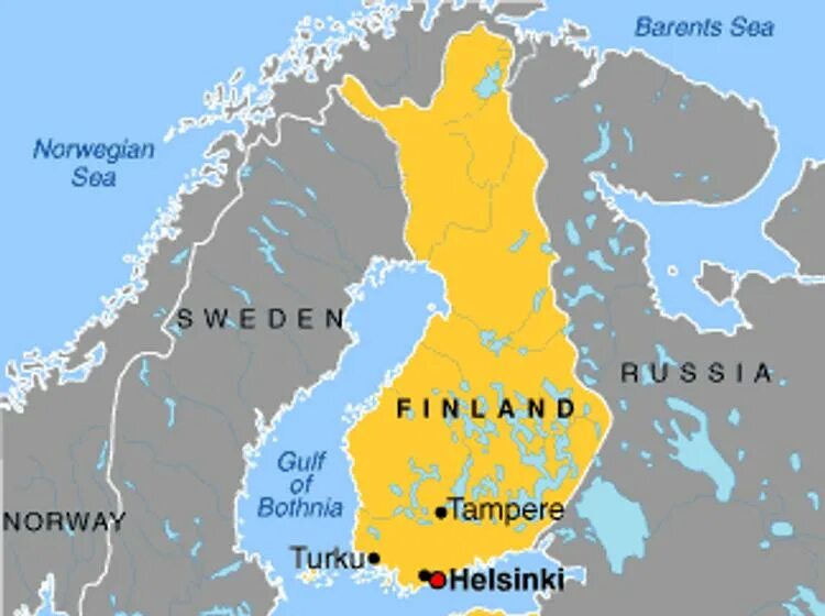 Карта финляндии канал. Хельсинки на карте Финляндии. Граница с Финляндией на карте. Финляндия на карте с Россией. Граница России и Финляндии на карте.