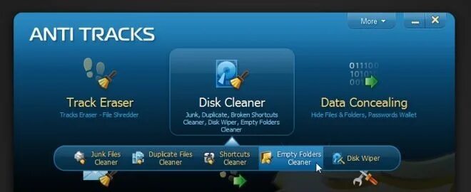 Tracking disk. Tracking disk