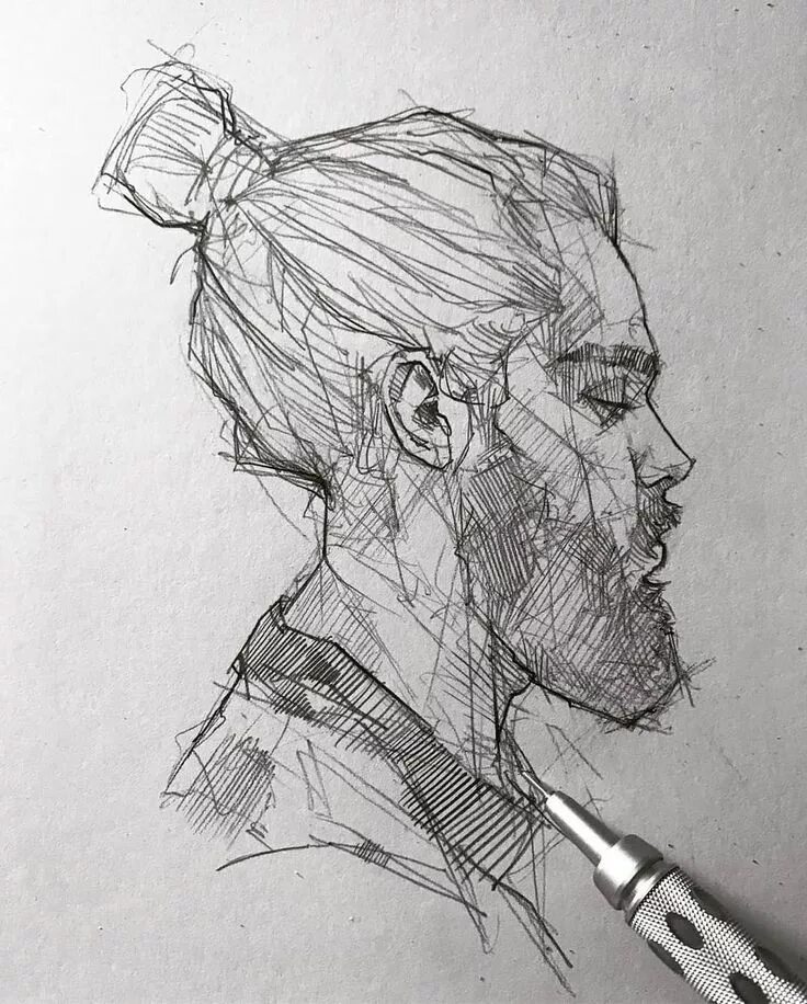 Скетчи карандашом. Художник efrain malo. Pencil drawing arts. Девушка карандашом. Эскизный портрет.
