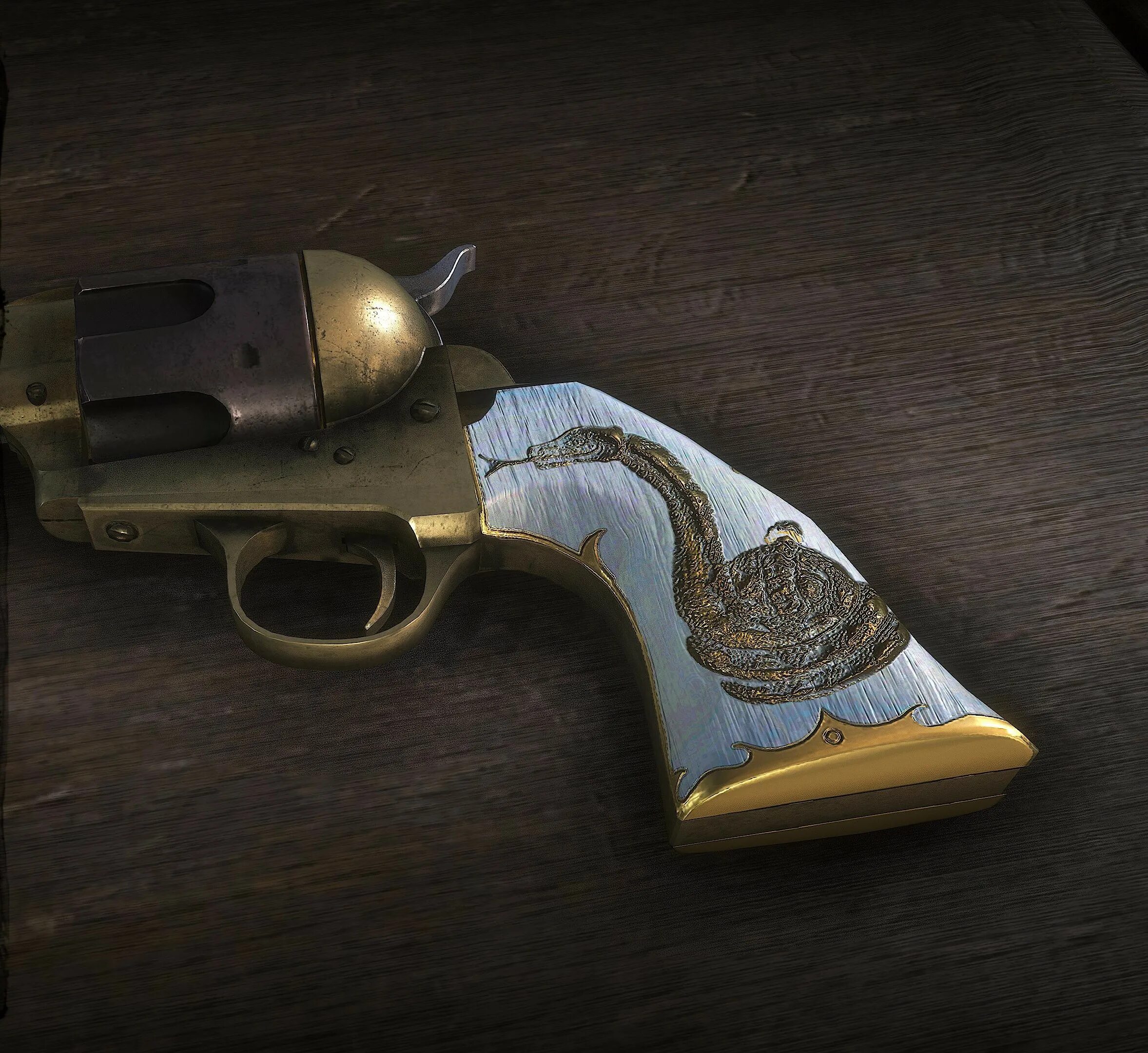 Gun tricks rdr 2 mods. Rdr 2 double action revolver pearl grip.