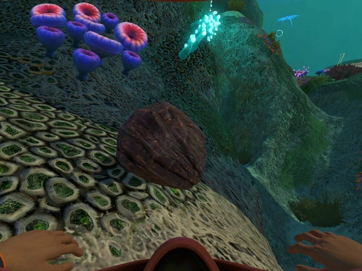 Где найти шахту в subnautica