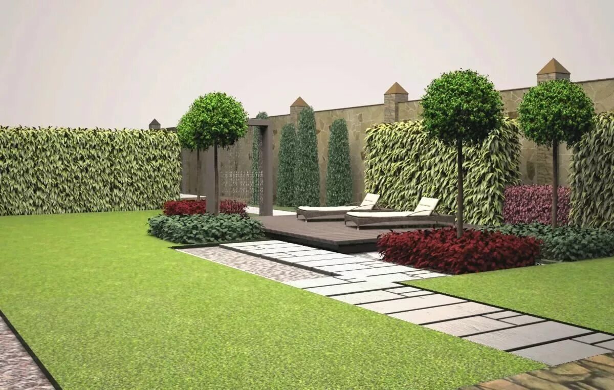 Современный дизайн сада. Ландшафтный 3и-айн. периметральное озеленение. ландшафт в стиле минимализм. ландшафтный дизайн минимализм.