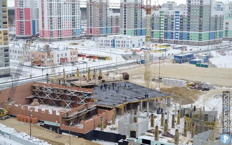 Строительство академический екатеринбург. Жк академический екатеринбург. Начало строительства академического района екатеринбурга. Академический район екатеринбург до строительства. Академический район екатеринбург 2023.